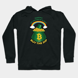 Happy St Patrick's Day Bitcoin Hoodie